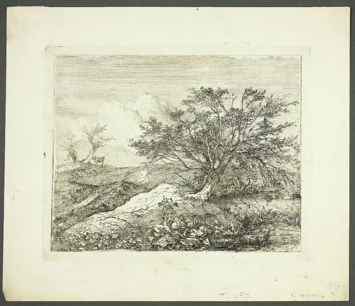 Framed Print : At Bawburgh, 1813. Creator: John Crome Framed Print : At Bawburgh, 1813. Creator: John Crome