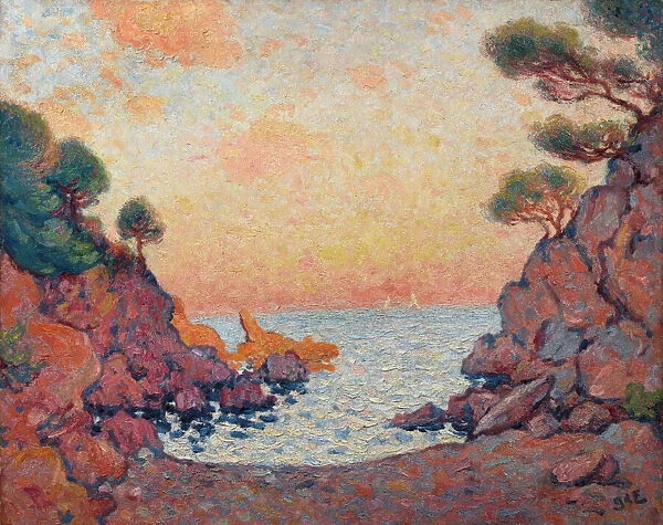 The bay of Le Lavandou, 1899. Creator: Espagnat, Georges, de (1870-1950)