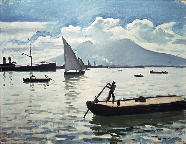 The Bay of Naples, 1909. Artist: Albert Marquet