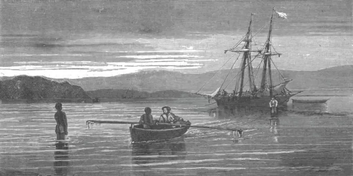 Framed Print : Bay of St. Vincent, New Caledonia; Some Account of New Caledonia, 1875. Creator: Unknown