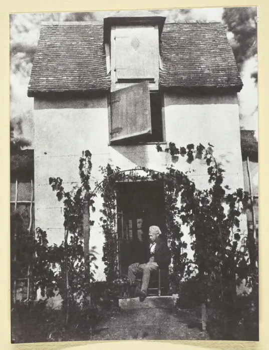 Framed Print : Bayard, Devant sa Maison, 1842 / 50, printed 1965. Creator: Hippolyte Bayard Framed Print : Bayard, Devant sa Maison, 1842 / 50, printed 1965. Creator: Hippolyte Bayard