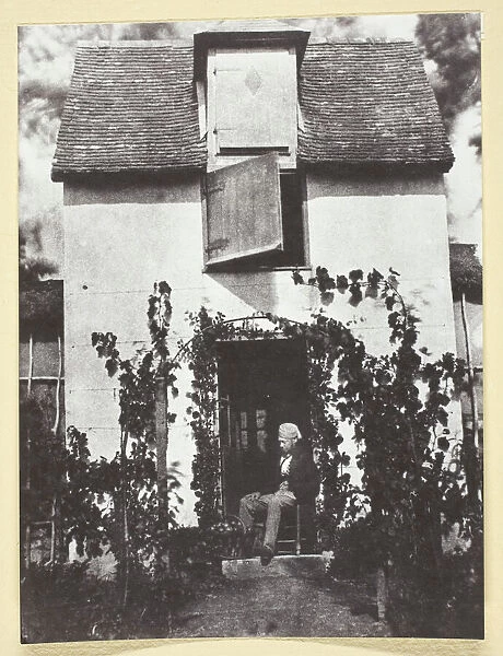 Bayard, Devant sa Maison, 1842  /  50, printed 1965. Creator: Hippolyte Bayard