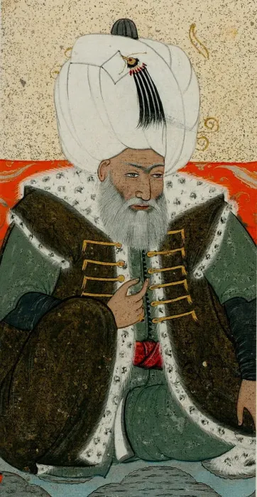 Framed Print : Bayezid II, Sultan of the Ottoman Empire, c. 1710. Artist: Levni, Abdulcelil (?-1732) Framed Print : Bayezid II, Sultan of the Ottoman Empire, c. 1710. Artist: Levni, Abdulcelil (?-1732)