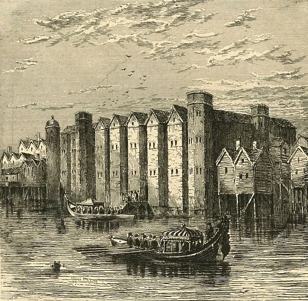 Baynards Castle, from a view published in 1790, (1897). Creator: Unknown