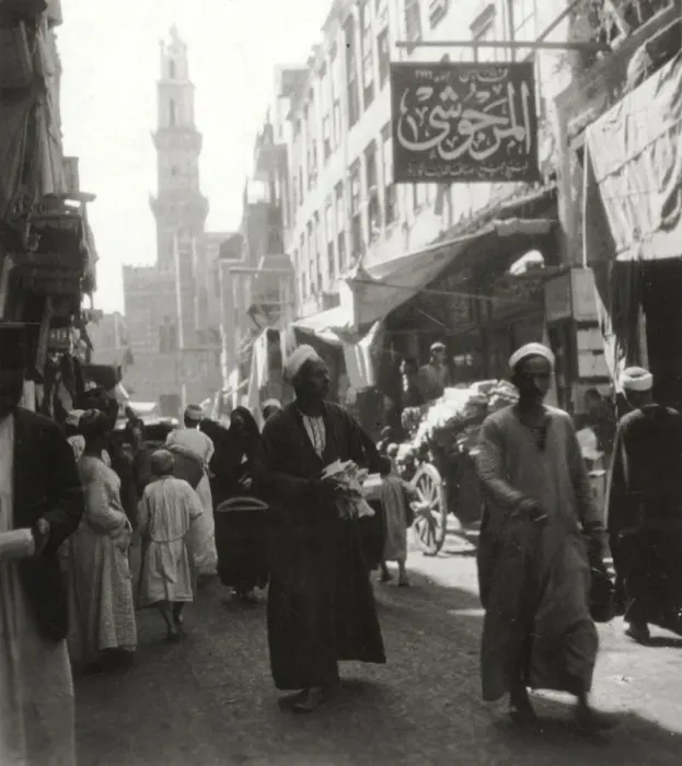 Framed Print : Bazaar of El Ghoria, Cairo, Egypt, 20th century. Artist: J Dearden Holmes Framed Print : Bazaar of El Ghoria, Cairo, Egypt, 20th century. Artist: J Dearden Holmes