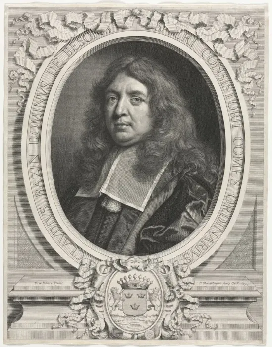 Framed Print : Bazin de Besons, Claude, 1673. Creator: Pierre Louis van Schuppen (Flemish, 1627-1702) Framed Print : Bazin de Besons, Claude, 1673. Creator: Pierre Louis van Schuppen (Flemish, 1627-1702)