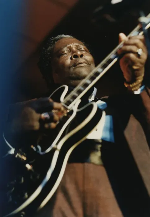 Framed Print : B.B.King, Maastricht Jazz Festival, 1991. Creator: Brian Foskett Framed Print : B.B.King, Maastricht Jazz Festival, 1991. Creator: Brian Foskett