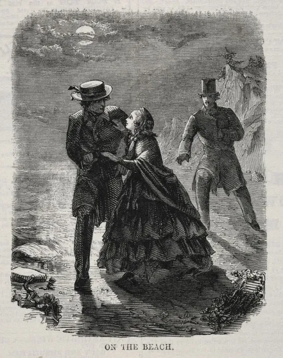 Framed Print : On the Beach, 1860. Creator: Winslow Homer (American, 1836-1910) Framed Print : On the Beach, 1860. Creator: Winslow Homer (American, 1836-1910)