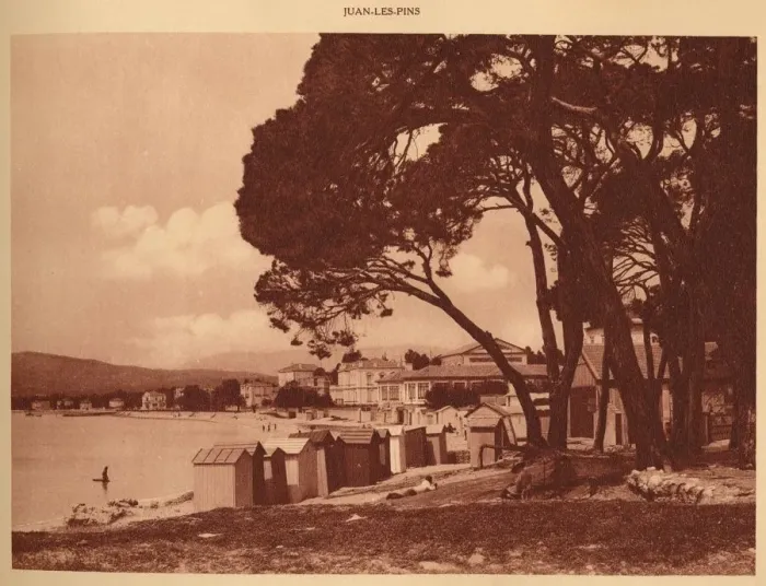 Framed Print : The Beach, Juan-les-Pins, 1930. Creator: Unknown Framed Print : The Beach, Juan-les-Pins, 1930. Creator: Unknown