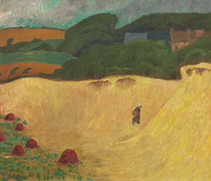 Framed Print : The Beach of Les Grands Sables at Le Pouldu, 1890. Creator: Paul Serusier Framed Print : The Beach of Les Grands Sables at Le Pouldu, 1890. Creator: Paul Serusier