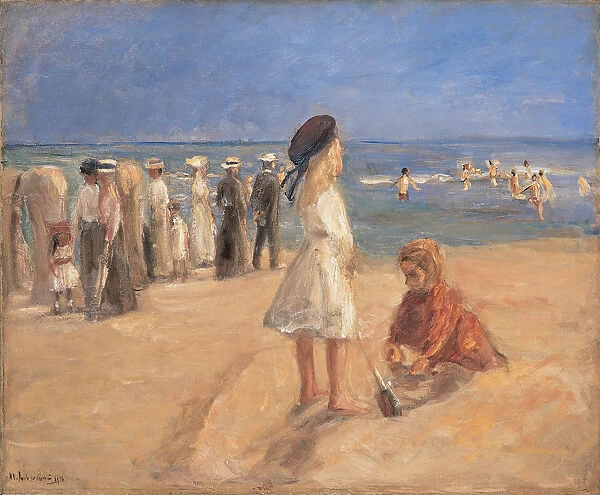 Beach life, 1916. Creator: Liebermann, Max (1847-1935)