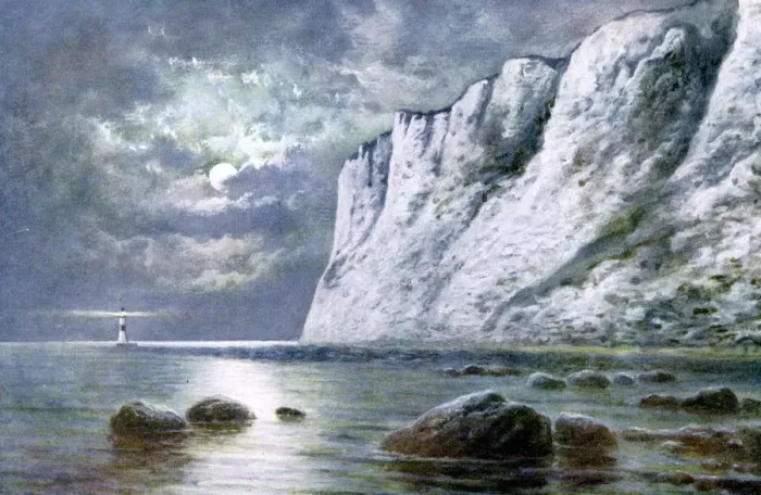 Framed Print : Beachy Head, Sussex, 1924-1926. Artist: JW Gozzard Framed Print : Beachy Head, Sussex, 1924-1926. Artist: JW Gozzard