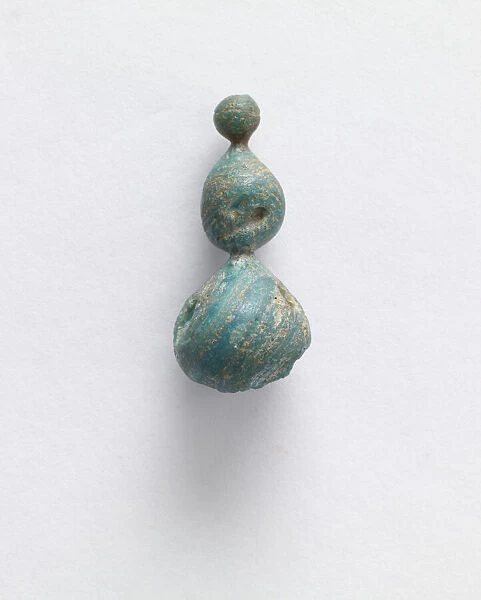 Bead in the shape of a gourd, Goryeo period, 12th-13th century. Creator: Unknown