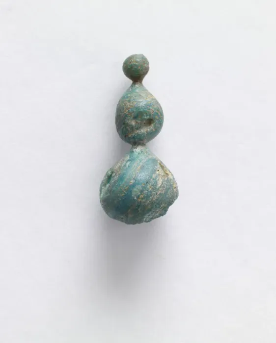 Framed Print : Bead in the shape of a gourd, Goryeo period, 12th-13th century. Creator: Unknown Framed Print : Bead in the shape of a gourd, Goryeo period, 12th-13th century. Creator: Unknown