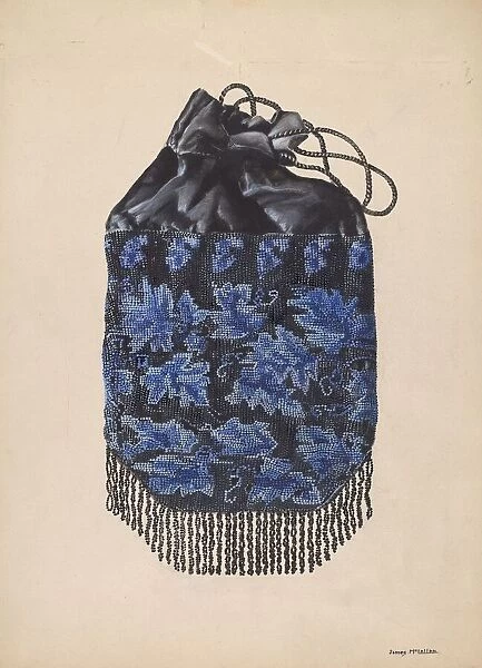 Beaded Bag, c. 1936. Creator: James McLellan