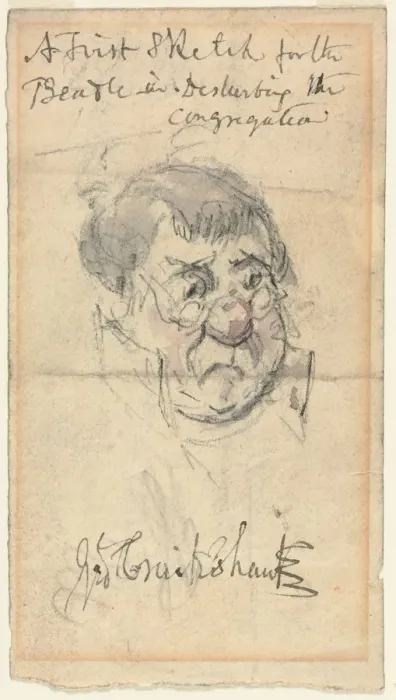 Framed Print : The Beadle. Creator: George Cruikshank (British, 1792-1878) Framed Print : The Beadle. Creator: George Cruikshank (British, 1792-1878)