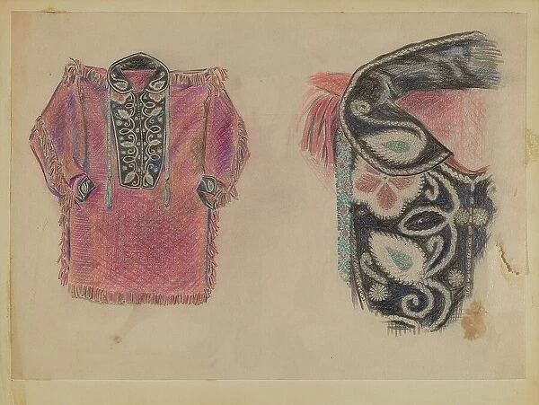 Beadwork Coat, 1935 / 1942. Creator: Melita Hofmann