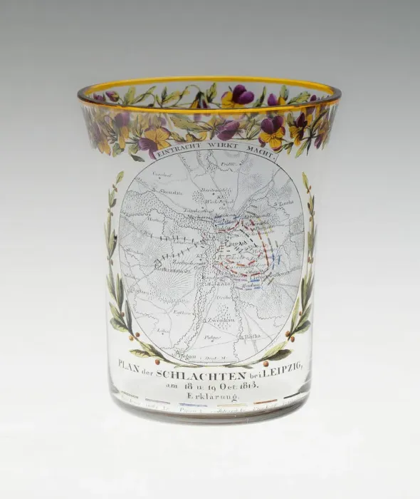 Framed Print : Beaker, Germany, 1813. Creator: Samuel Mohn Framed Print : Beaker, Germany, 1813. Creator: Samuel Mohn