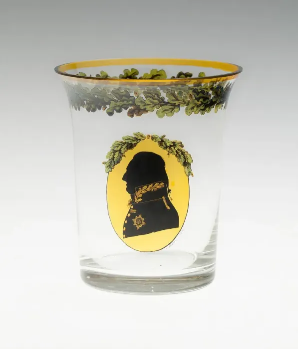 Framed Print : Beaker, Germany, 1814. Creator: Samuel Mohn Framed Print : Beaker, Germany, 1814. Creator: Samuel Mohn