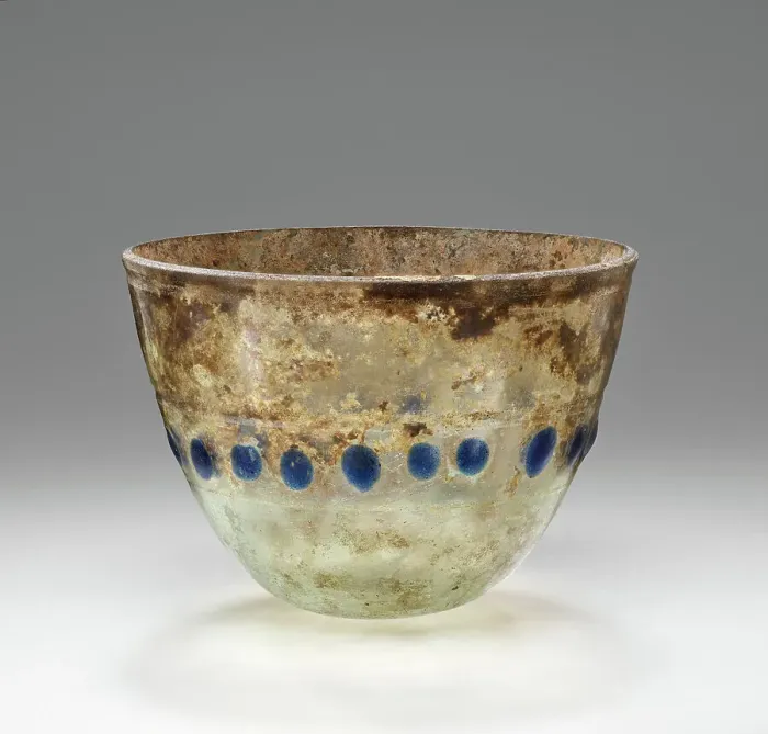Framed Print : Beaker or Lamp, 4th century A.D. Creator: Unknown Framed Print : Beaker or Lamp, 4th century A.D. Creator: Unknown