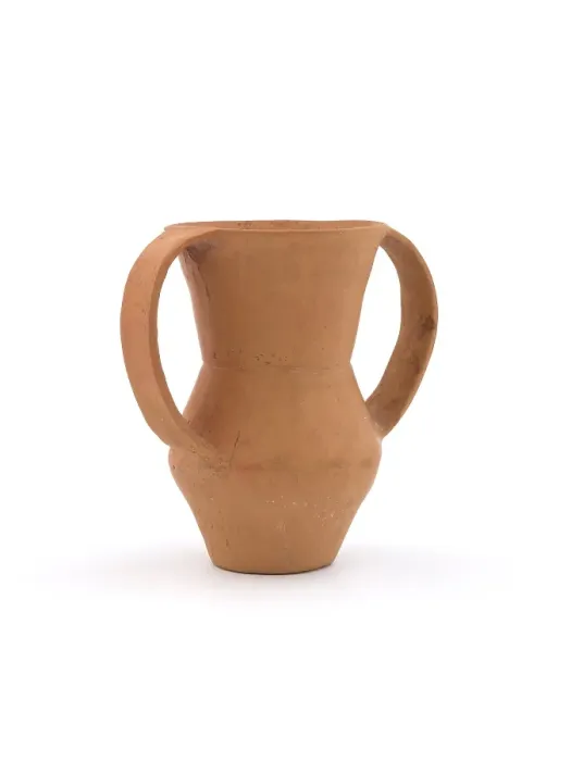 Framed Print : Beaker with strap handles, 2000 B.C.E.. Creator: Unknown Framed Print : Beaker with strap handles, 2000 B.C.E.. Creator: Unknown