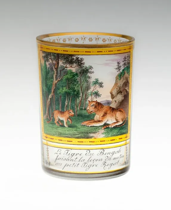 Framed Print : Beaker, Vienna, c. 1815 / 20. Creator: Anton Kothgasser Framed Print : Beaker, Vienna, c. 1815 / 20. Creator: Anton Kothgasser