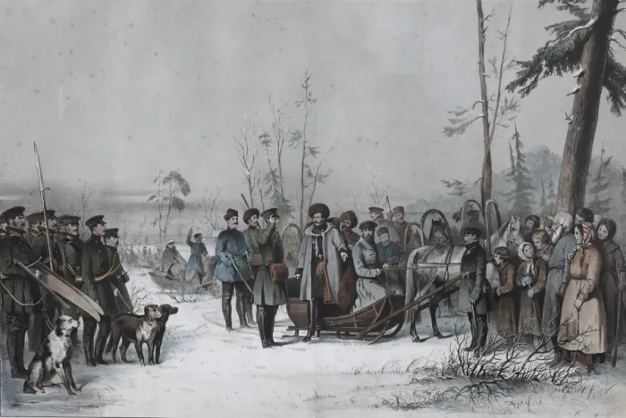 Framed Print : The Bear Hunt of Tsar Alexander II, 1858-1860 Framed Print : The Bear Hunt of Tsar Alexander II, 1858-1860