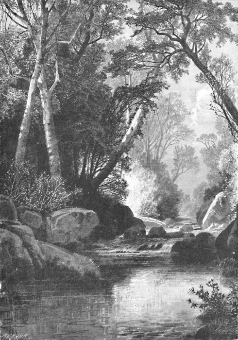 Framed Print : Bear River, Near Bethel, Maine, 1883 Framed Print : Bear River, Near Bethel, Maine, 1883