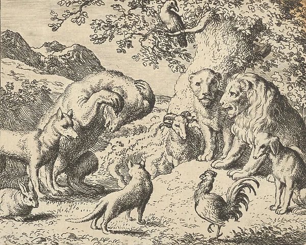 The Bear Seeks Justice from the Lion Against Renard, 1650-75
