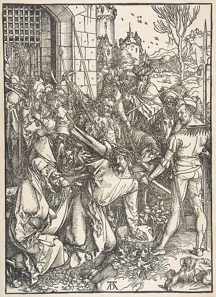 The Bearing of the Cross, from The Large Passion. n. d. Creator: Albrecht Durer