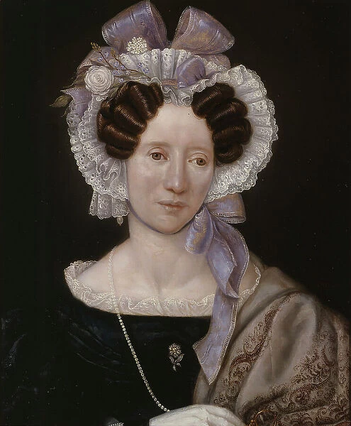 Beata Bendix, née van Reis, 1836. Creator: Carl Peter Mazer