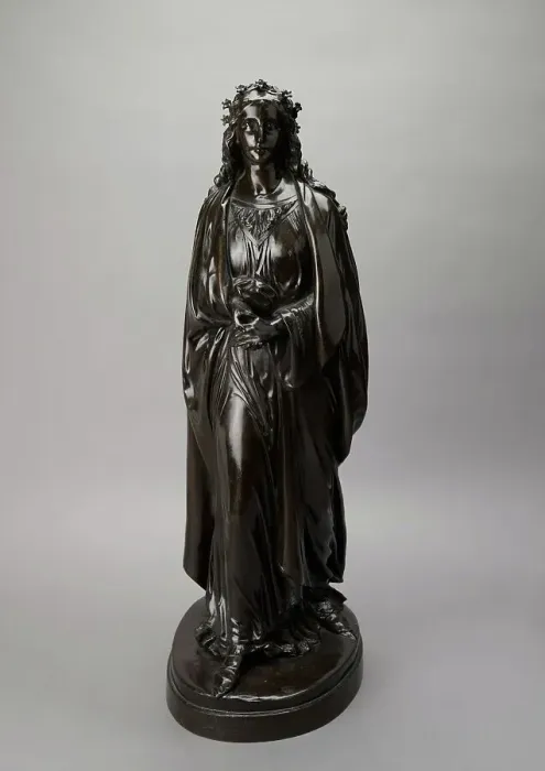 Framed Print : Beatrice, 1853-1855. Creator: John Hancock