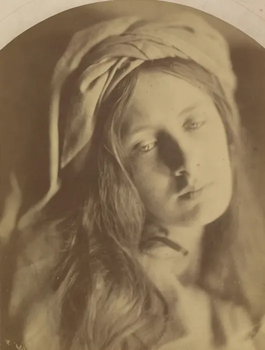 Framed Print : Beatrice, 1866. Creator: Julia Margaret Cameron Framed Print : Beatrice, 1866. Creator: Julia Margaret Cameron