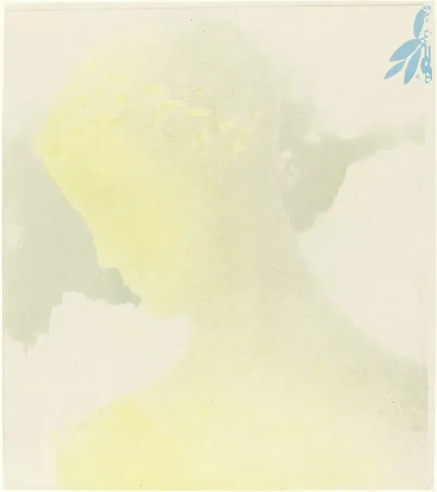 Framed Print : Béatrice, 1897. Creator: Odilon Redon Framed Print : Béatrice, 1897. Creator: Odilon Redon