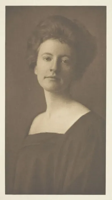 Framed Print : Beatrice, c. 1897. Creator: Mathilde Weil Framed Print : Beatrice, c. 1897. Creator: Mathilde Weil