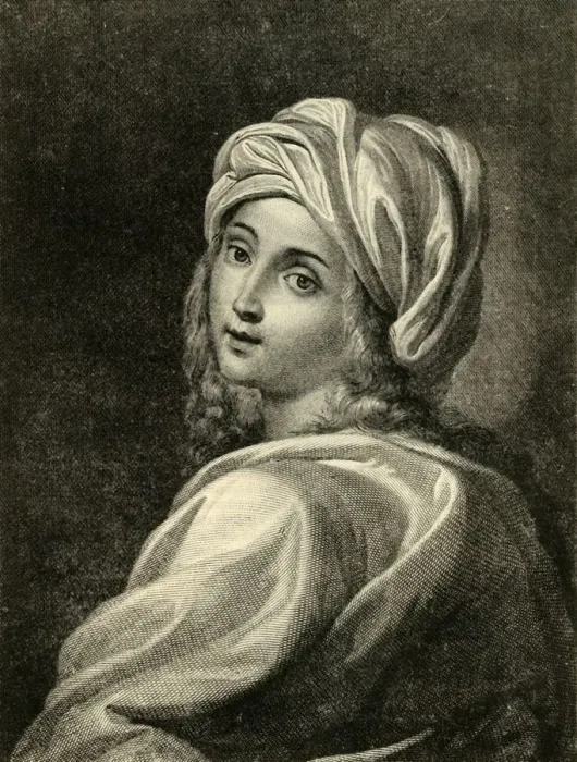 Framed Print : Beatrice Cenci (After the Painting by Guido Reni), 1882. Creator: Unknown Framed Print : Beatrice Cenci (After the Painting by Guido Reni), 1882. Creator: Unknown