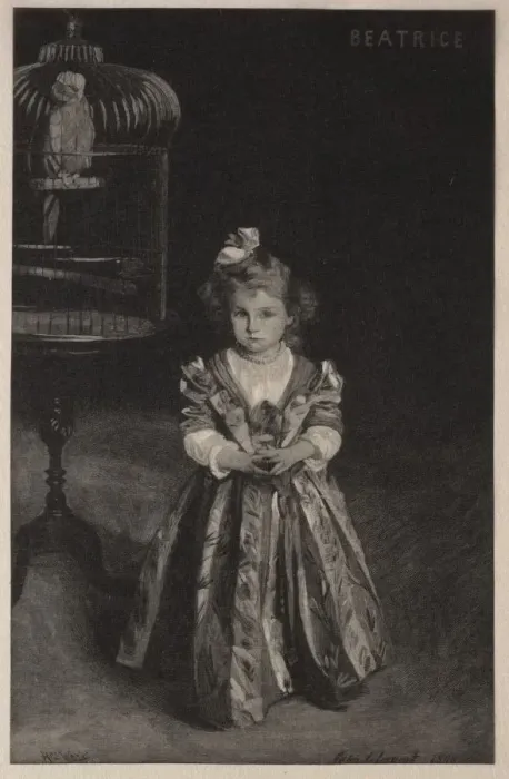 Framed Print : Beatrice Goelet, 1891. Creator: Henry Wolf (American, 1852-1916) Framed Print : Beatrice Goelet, 1891. Creator: Henry Wolf (American, 1852-1916)