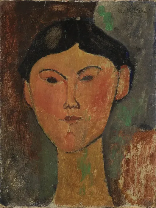 Framed Print : Beatrice Hastings, 1915. Creator: Modigliani, Amedeo (1884-1920) Framed Print : Beatrice Hastings, 1915. Creator: Modigliani, Amedeo (1884-1920)