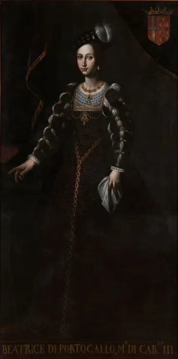 Beatrice of Portugal, Duchess of Savoy Print (Reggia di Venaria Beatrice of Portugal, Duchess of Savoy Print (Reggia di Venaria