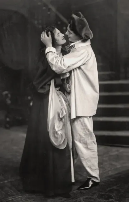 Framed Print : Beatrice Terry and H. Marsh Allen in The Palace of Puck, 1907 Framed Print : Beatrice Terry and H. Marsh Allen in The Palace of Puck, 1907