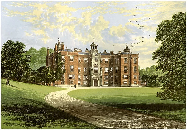 Beaudesert, Staffordshire, home of the Marquis of Anglesey, c1880