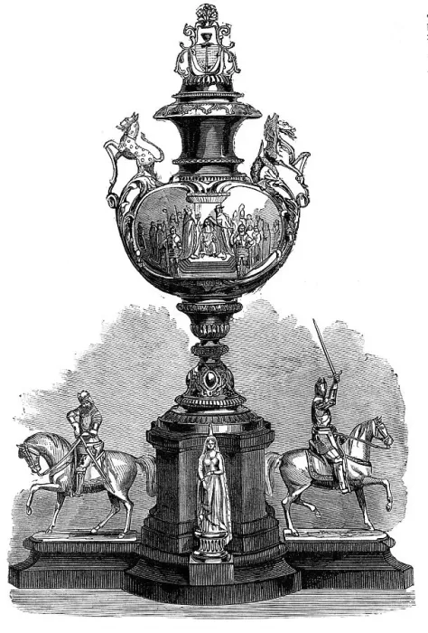 Framed Print : The Beaufort Cup for the Bath Races, 1868. Creator: Unknown Framed Print : The Beaufort Cup for the Bath Races, 1868. Creator: Unknown