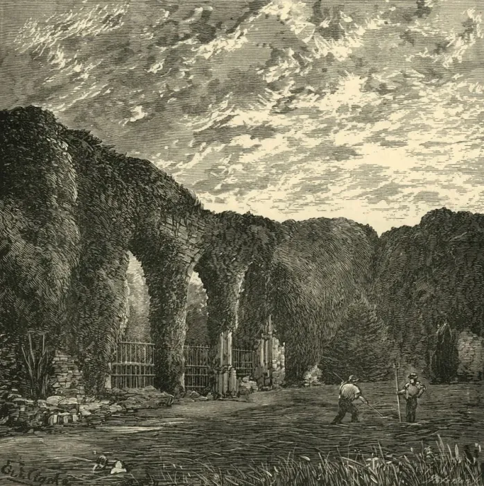 Framed Print : Beaulieu Abbey, 1898. Creator: Unknown