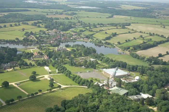 Framed Print : Beaulieu Aerial shots Framed Print : Beaulieu Aerial shots
