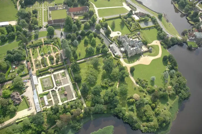 Framed Print : Beaulieu Aerial shots Framed Print : Beaulieu Aerial shots