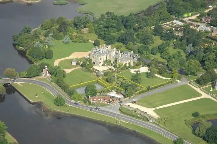 Framed Print : Beaulieu Aerial shots Framed Print : Beaulieu Aerial shots