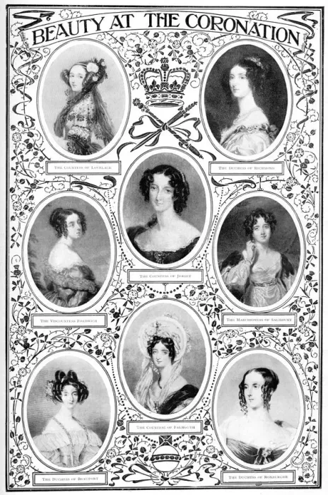 Framed Print : Beauty at the Coronation, 1837, (1901) Framed Print : Beauty at the Coronation, 1837, (1901)