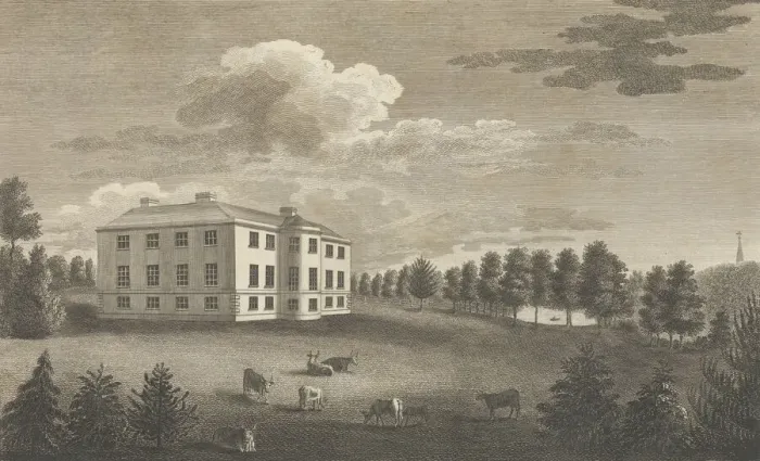 Framed Print : Beckenham Place in the County of Kent, 1778. Creator: John Bayly Framed Print : Beckenham Place in the County of Kent, 1778. Creator: John Bayly