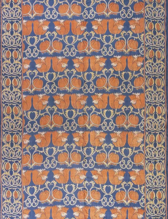 Framed Print : Bed cover, Designed c1888. Creators: Charles Francis Annesley Voysey, G. P. and J. Baker, Ltd Framed Print : Bed cover, Designed c1888. Creators: Charles Francis Annesley Voysey, G. P. and J. Baker, Ltd
