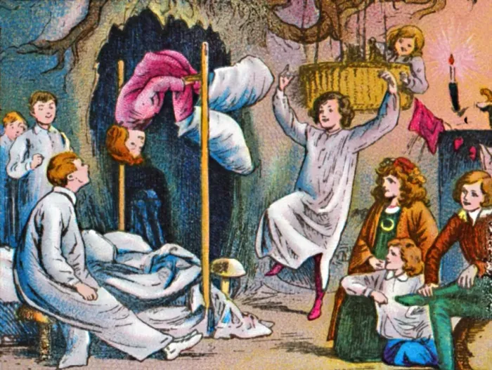 Framed Print : Bed time, c1905 Framed Print : Bed time, c1905